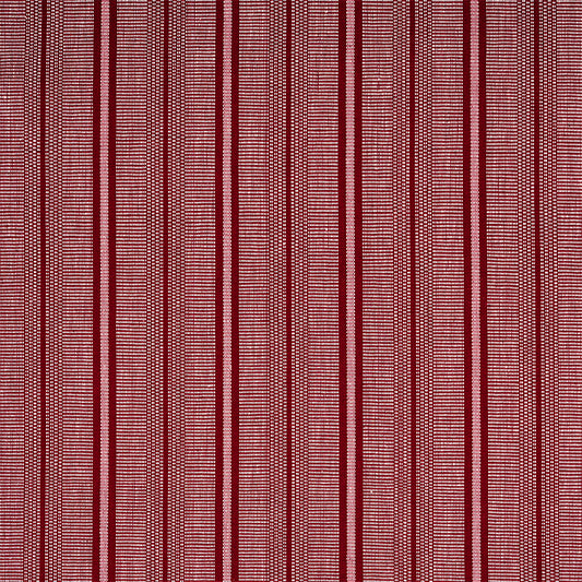 SCHUMACHER  A RUM FELLOW PANAN HAND WOVEN STRIPE PATTERN WOVENS PATTERN WOVENS CLARET   - 78850