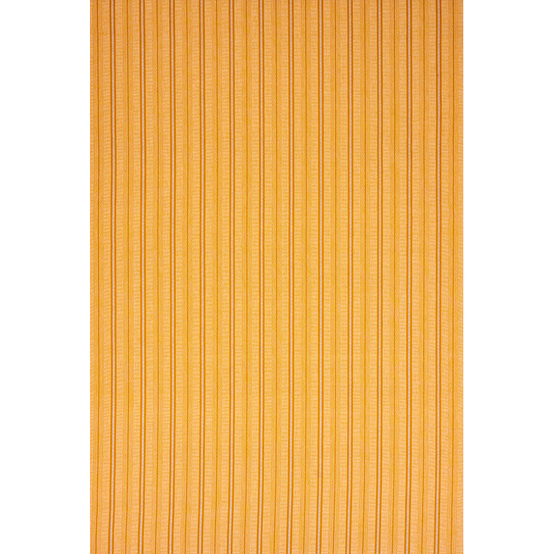 Mustard orange corduroy fabric with vertical ribs; textile swatch.