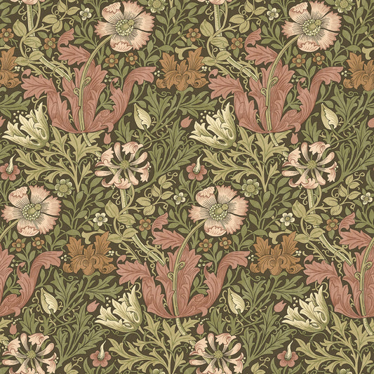 STOUT TEXTILES  MULTIPURPOSE,VELVET TRANSITIONAL,, FLORAL GRENADINE,RHUB,WATERMELON   - 7886-3