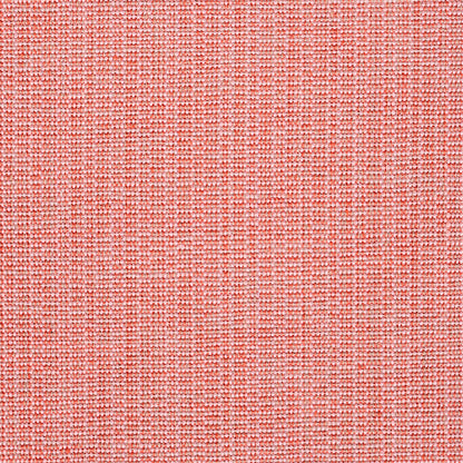 Coral orange woven fabric close-up showing a tight grid-like textile texture.