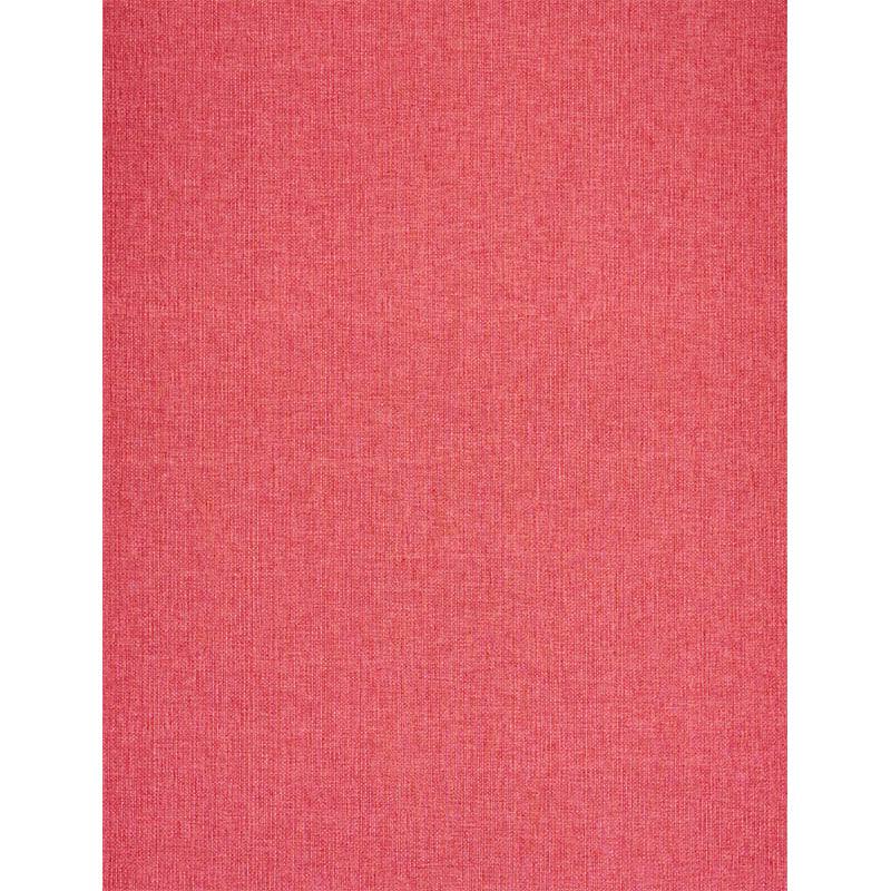 Coral-pink linen-like woven fabric swatch with visible texture.