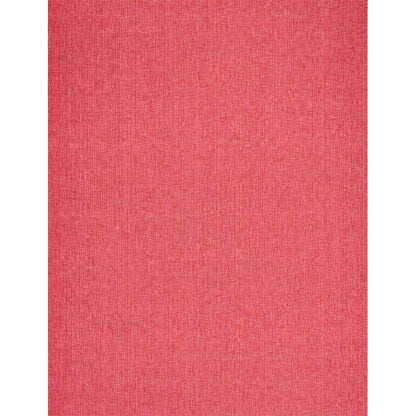 Coral-pink linen-like woven fabric swatch with visible texture.