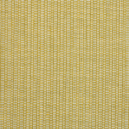 Golden-yellow woven fabric close-up with white threads forming a subtle grid texture.