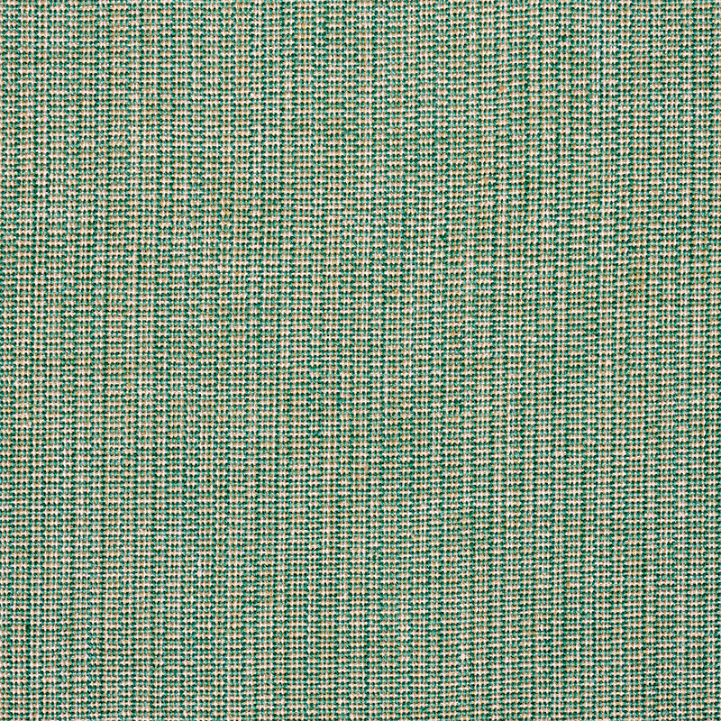 Teal and beige woven tweed fabric with a small checkered grid texture.