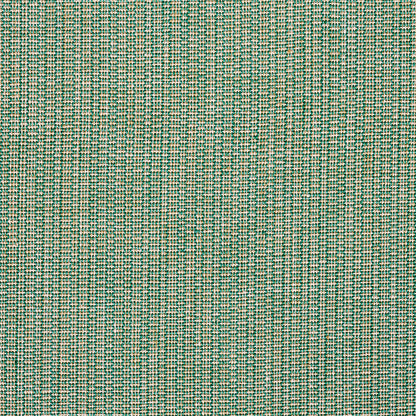 Teal and beige woven tweed fabric with a small checkered grid texture.