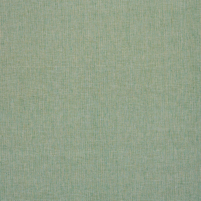 Close-up of sage green woven fabric with fine texture and subtle vertical lines.