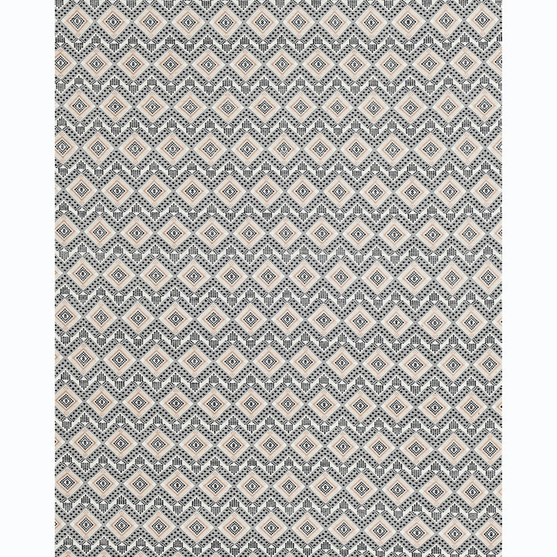 SCHUMACHER  A RUM FELLOW OCOSITO HAND WOVEN PATTERN WOVENS PATTERN WOVENS BLACK   - 78900