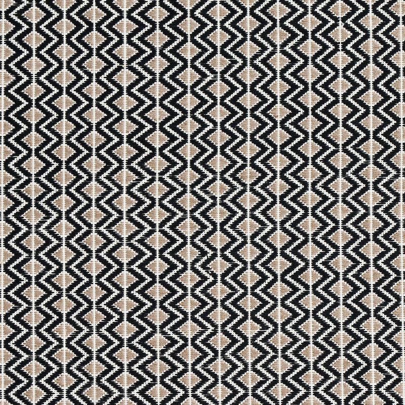 SCHUMACHER  A RUM FELLOW PINULA HAND WOVEN PATTERN WOVENS PATTERN WOVENS BLACK   - 78910