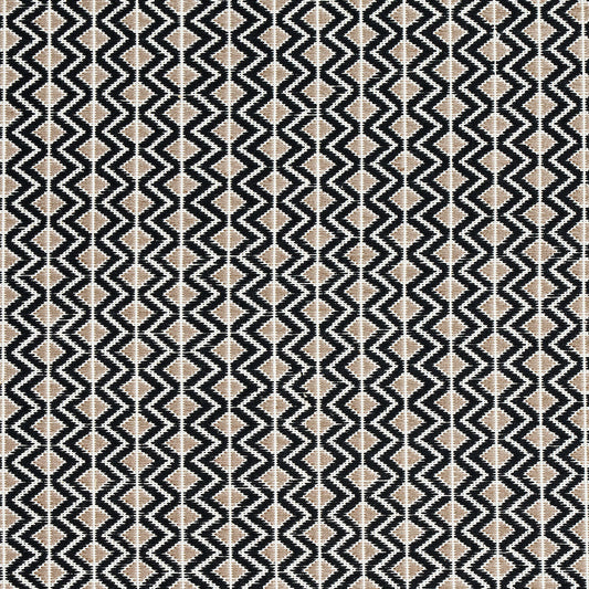 SCHUMACHER  A RUM FELLOW PINULA HAND WOVEN PATTERN WOVENS PATTERN WOVENS BLACK   - 78910
