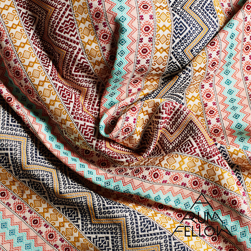 SCHUMACHER FABRIC  A RUM FELLOW HOLMUL HAND WOVEN   AUTUMN   - 78920