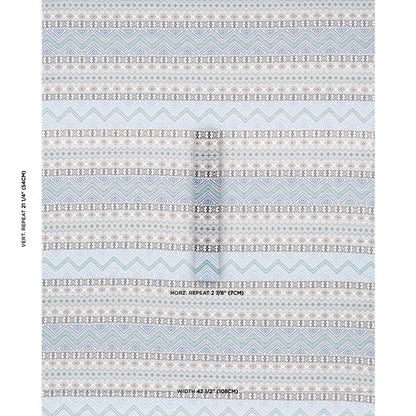 SCHUMACHER  A RUM FELLOW HOLMUL HAND WOVEN PATTERN WOVENS PATTERN WOVENS BLUE   - 78921