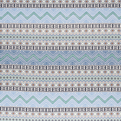 SCHUMACHER  A RUM FELLOW HOLMUL HAND WOVEN PATTERN WOVENS PATTERN WOVENS BLUE   - 78921