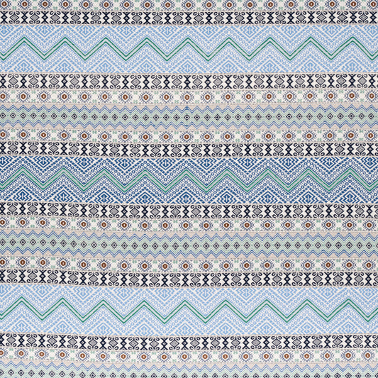 SCHUMACHER  A RUM FELLOW HOLMUL HAND WOVEN PATTERN WOVENS PATTERN WOVENS BLUE   - 78921