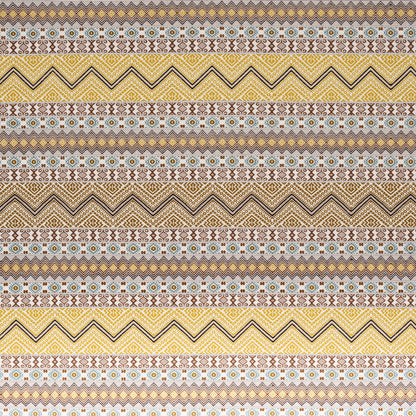 SCHUMACHER  A RUM FELLOW HOLMUL HAND WOVEN PATTERN WOVENS PATTERN WOVENS OCHRE   - 78922