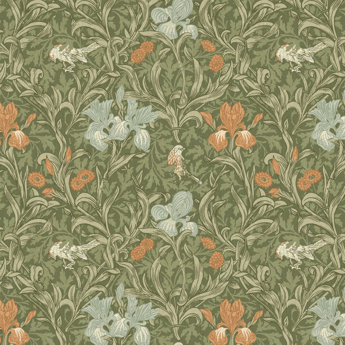 STOUT TEXTILES  MULTIPURPOSE,PRINT TRANSITIONAL,, FLORAL TIGERLILY   - 7894-2