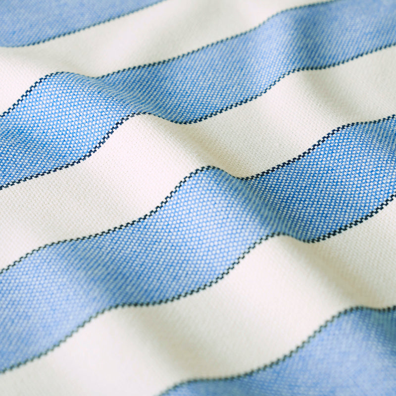 SCHUMACHER  INDOOR/OUTDOOR: PRINTS & WOVENS BLUMONT STRIPE INDOOR/OUTDOOR   Blue   - 79050