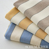 SCHUMACHER  INDOOR/OUTDOOR: PRINTS & WOVENS BLUMONT STRIPE INDOOR/OUTDOOR   Blue   - 79050