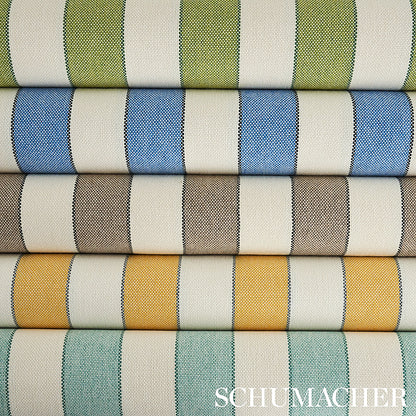 SCHUMACHER  INDOOR/OUTDOOR: PRINTS & WOVENS BLUMONT STRIPE INDOOR/OUTDOOR   Blue   - 79050