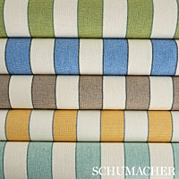 SCHUMACHER  INDOOR/OUTDOOR: PRINTS & WOVENS BLUMONT STRIPE INDOOR/OUTDOOR   Blue   - 79050