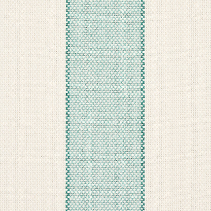 SCHUMACHER  THE GOOD LIFE INDOOR/OUTDOOR BLUMONT STRIPE INDOOR/OUTDOOR PATTERN WOVEN,HIGH PERFORMANCE,INDOOR & OUTDOOR PATTERN WOVEN,HIGH PERFORMANCE,INDOOR & OUTDOOR AQUA   - 79053