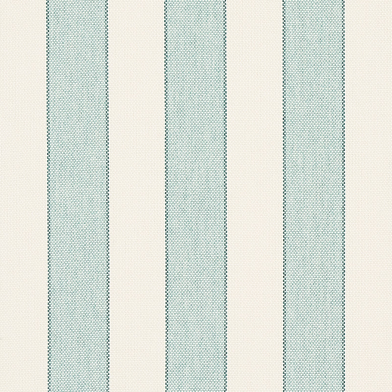 SCHUMACHER  THE GOOD LIFE INDOOR/OUTDOOR BLUMONT STRIPE INDOOR/OUTDOOR PATTERN WOVEN,HIGH PERFORMANCE,INDOOR & OUTDOOR PATTERN WOVEN,HIGH PERFORMANCE,INDOOR & OUTDOOR AQUA   - 79053