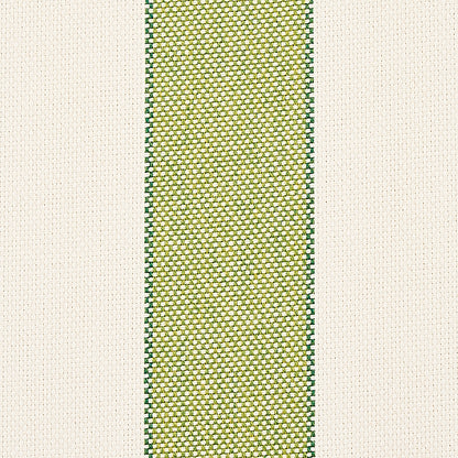 SCHUMACHER  THE GOOD LIFE INDOOR/OUTDOOR BLUMONT STRIPE INDOOR/OUTDOOR PATTERN WOVEN,HIGH PERFORMANCE,INDOOR & OUTDOOR PATTERN WOVEN,HIGH PERFORMANCE,INDOOR & OUTDOOR GREEN   - 79055