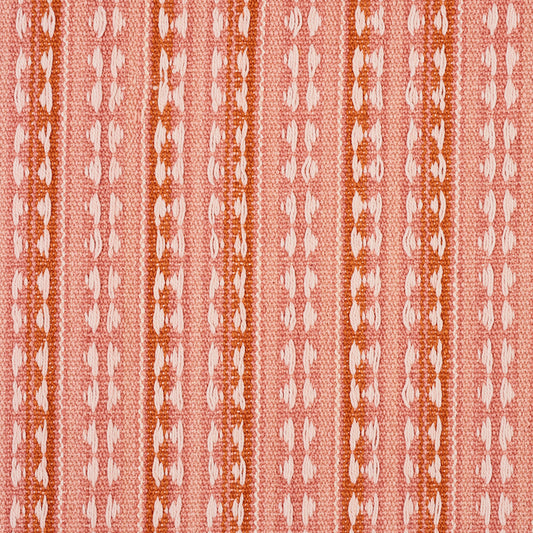 SCHUMACHER  SCANDINAVIAN MODERN TARNBY STRIPE PATTERN WOVENS PATTERN WOVENS CORAL   - 79082