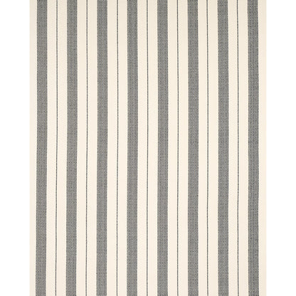 SCHUMACHER FABRIC  STRIPES REVISITS LUBECK STRIPE   BLACK   - 79094