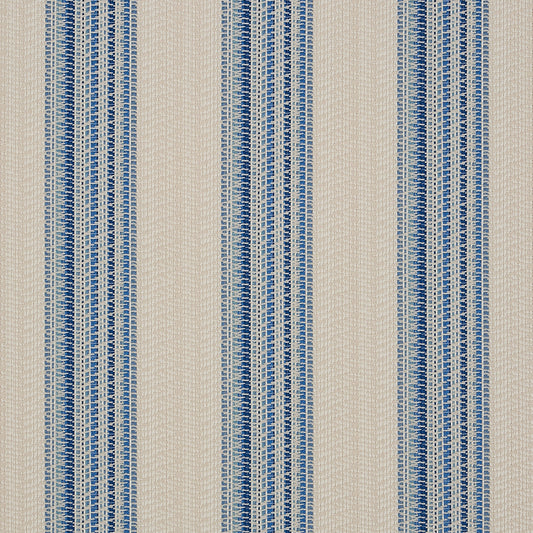 SCHUMACHER  INDOOR/OUTDOOR RECOLORS BENDITA STRIPE INDOOR/OUTDOOR INDOOR/OUTDOOR,PATTERN WOVENS,HIGH PERFORMANCE INDOOR/OUTDOOR,PATTERN WOVENS,HIGH PERFORMANCE BLUE   - 79153