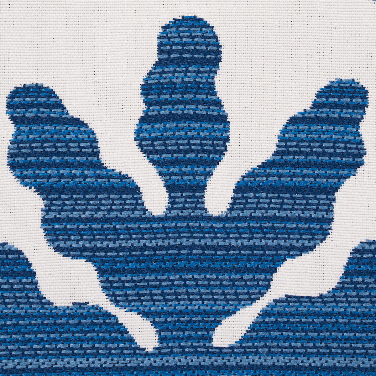 SCHUMACHER  MOON RIVER PALMA SOLA INDOOR/OUTDOOR PATTERN WOVENS,HIGH PERFORMANCE,INDOOR/OUTDOOR PATTERN WOVENS,HIGH PERFORMANCE,INDOOR/OUTDOOR NAVY   - 79180