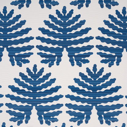 SCHUMACHER  MOON RIVER PALMA SOLA INDOOR/OUTDOOR PATTERN WOVENS,HIGH PERFORMANCE,INDOOR/OUTDOOR PATTERN WOVENS,HIGH PERFORMANCE,INDOOR/OUTDOOR NAVY   - 79180