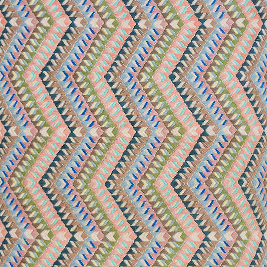 SCHUMACHER  A RUM FELLOW AMATES HAND WOVEN BROCADE PATTERNED WOVENS PATTERNED WOVENS CHALKED   - 79221