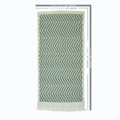 SCHUMACHER  A RUM FELLOW AMATES HAND WOVEN BROCADE PATTERNED WOVENS PATTERNED WOVENS DUCK EGG   - 79224