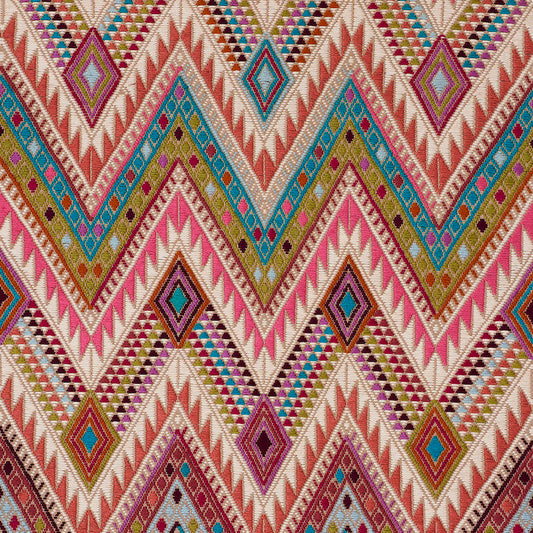 SCHUMACHER  A RUM FELLOW COYOLATE HAND WOVEN BROCADE PATTERN WOVENS PATTERN WOVENS NOUGAT   - 79241