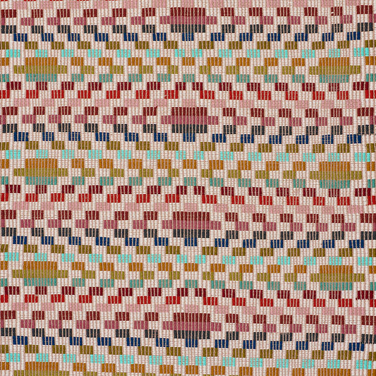 SCHUMACHER  A RUM FELLOW IZAPA HAND WOVEN BROCADE PATTERN WOVENS PATTERN WOVENS MULTI   - 79250