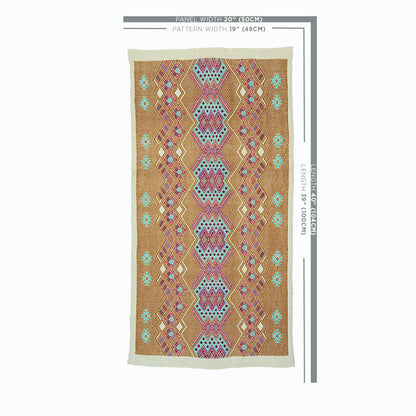 SCHUMACHER  A RUM FELLOW KAYA HAND WOVEN BROCADE PATTERN WOVENS PATTERN WOVENS MOSTAZA   - 79261