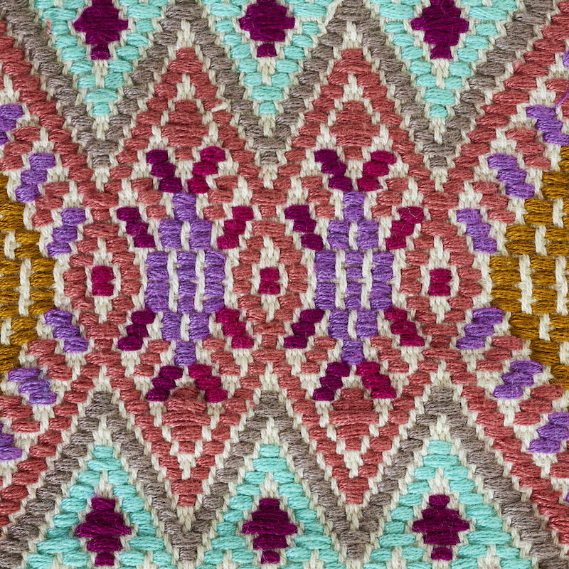 SCHUMACHER  A RUM FELLOW KAYA HAND WOVEN BROCADE PATTERN WOVENS PATTERN WOVENS MOSTAZA   - 79261