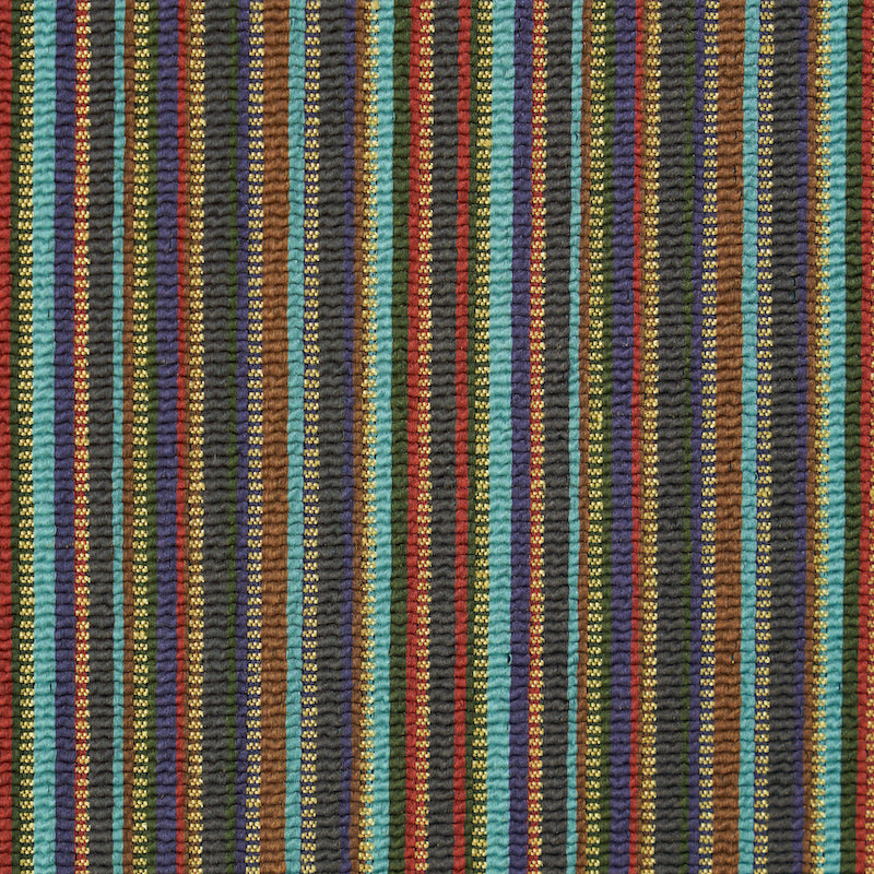 SCHUMACHER  RIVE GAUCHE SINOIR STRIPE PATTERN WOVENS PATTERN WOVENS MULTI   - 79351