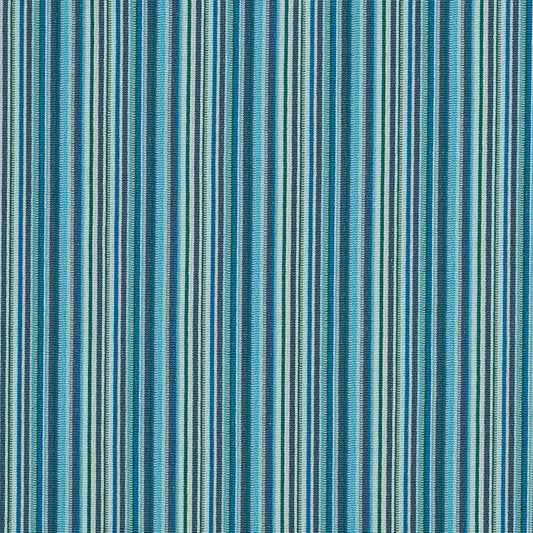 SCHUMACHER  RIVE GAUCHE SINOIR STRIPE PATTERN WOVENS PATTERN WOVENS BLUE   - 79352