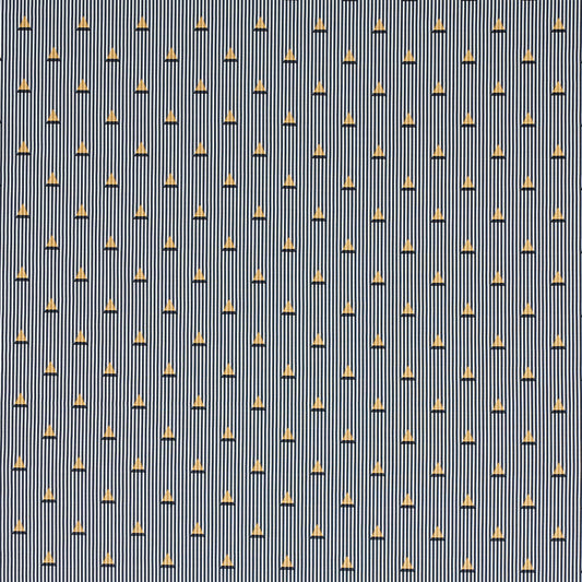 SCHUMACHER  MISTERIOSO LUDUS STRIPE PATTERN WOVENS PATTERN WOVENS BLACK   - 79360