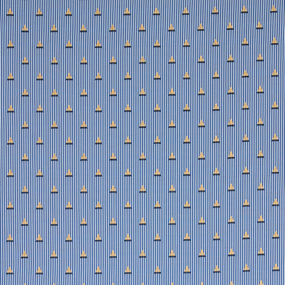 SCHUMACHER  MISTERIOSO LUDUS STRIPE PATTERNED WOVENS PATTERNED WOVENS BLUE   - 79361