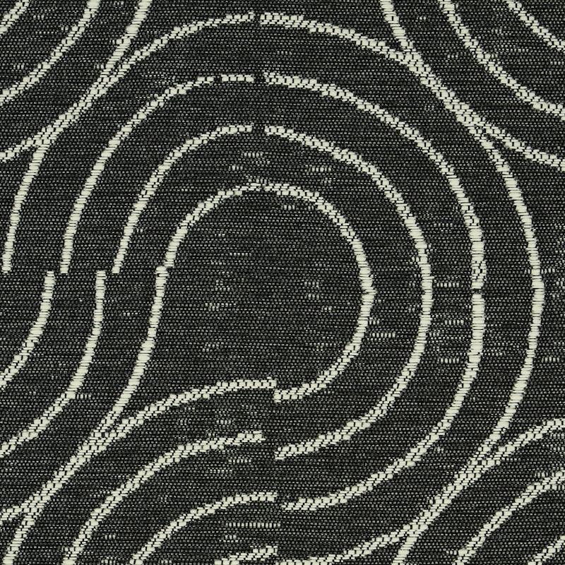 SCHUMACHER  INDOOR/OUTDOOR: PRINTS & WOVENS ALMA INDOOR/OUTDOOR   Carbon   - 79400