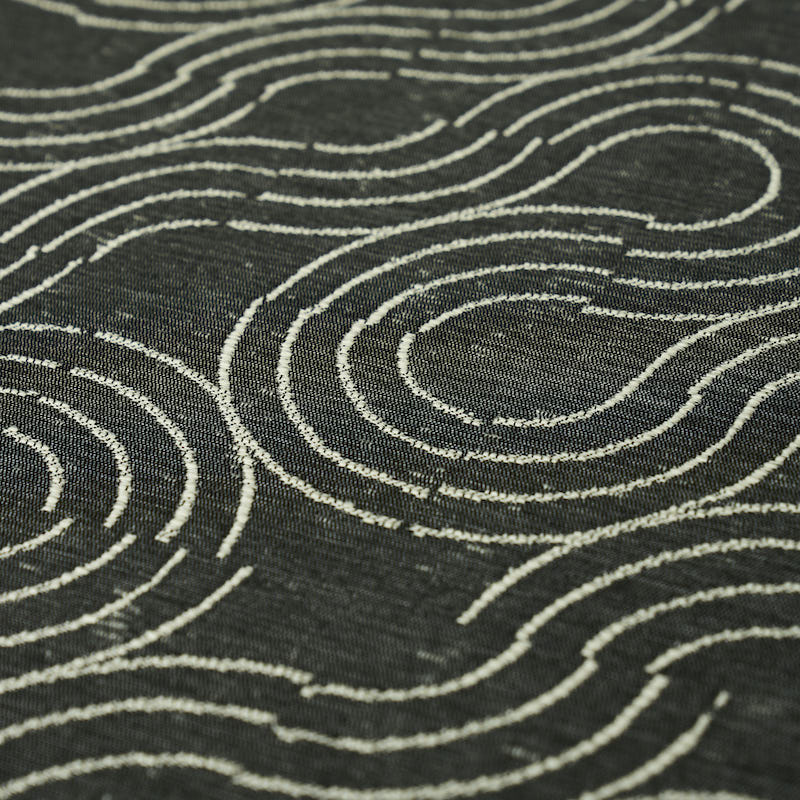 SCHUMACHER  INDOOR/OUTDOOR: PRINTS & WOVENS ALMA INDOOR/OUTDOOR   Carbon   - 79400