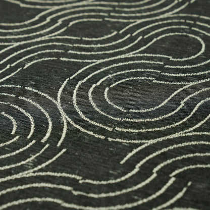 SCHUMACHER  INDOOR/OUTDOOR: PRINTS & WOVENS ALMA INDOOR/OUTDOOR   Carbon   - 79400