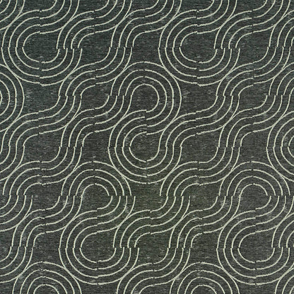 SCHUMACHER  INDOOR/OUTDOOR: PRINTS & WOVENS ALMA INDOOR/OUTDOOR   Carbon   - 79400