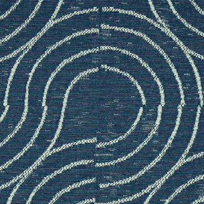 SCHUMACHER  INDOOR/OUTDOOR: PRINTS & WOVENS ALMA INDOOR/OUTDOOR   Denim   - 79401