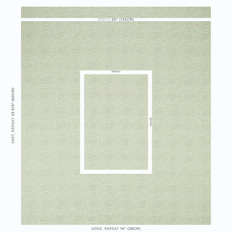 SCHUMACHER  INDOOR/OUTDOOR: PRINTS & WOVENS ALMA INDOOR/OUTDOOR   Dove   - 79402