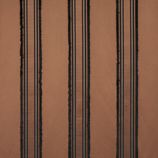 SCHUMACHER  MISTERIOSO SENZA SATIN STRIPE SILKS & SATIN SILKS & SATIN BROWN   - 79451