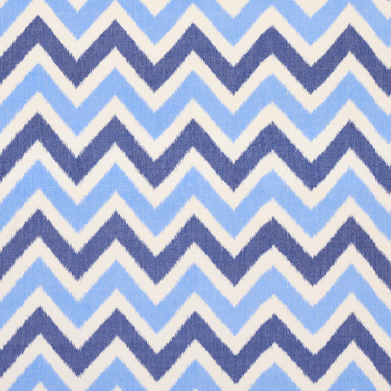 SCHUMACHER  IKATS VEDADO IKAT PATTERN WOVENS PATTERN WOVENS INDIGO   - 79460
