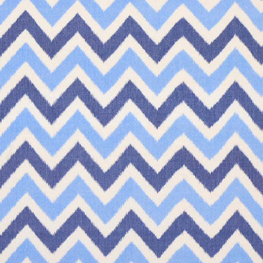 SCHUMACHER  IKATS VEDADO IKAT PATTERN WOVENS PATTERN WOVENS INDIGO   - 79460